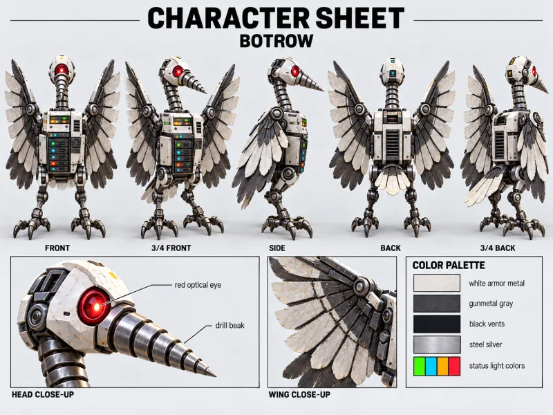 BOTROW character sheet