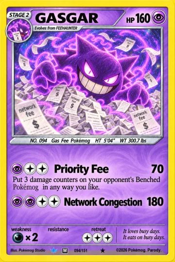 GASGAR source card