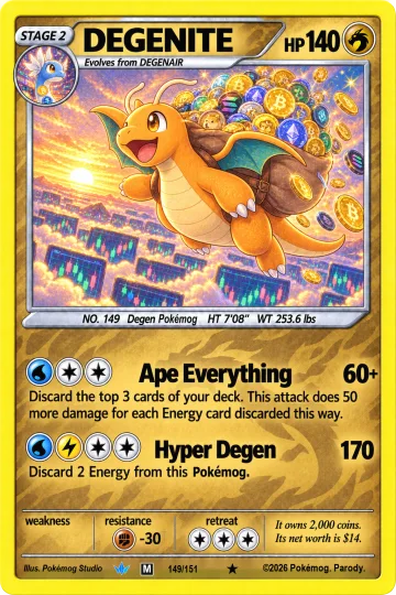 DEGENITE source card